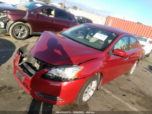 2014 NISSAN SENTRA SV VIN: 3N1AB7AP5EY298631