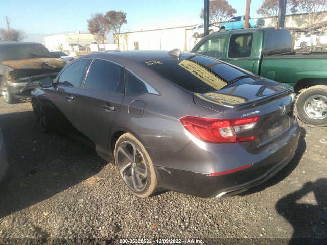 2018 HONDA ACCORD SEDAN SPORT 1.5T VIN: 1HGCV1F3XJA066946