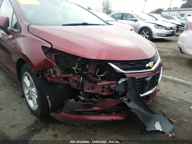2018 CHEVROLET CRUZE LT VIN: 3G1BE6SM8JS578461