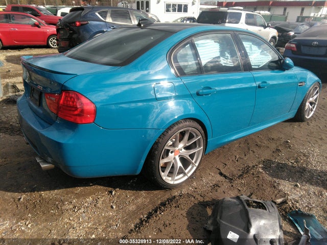 2008 BMW 3 SERIES M3 VIN: WBSVA93508E215545