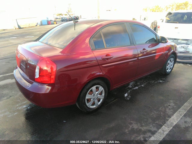 2009 HYUNDAI ACCENT AUTO GLS VIN: KMHCN46C59U330449