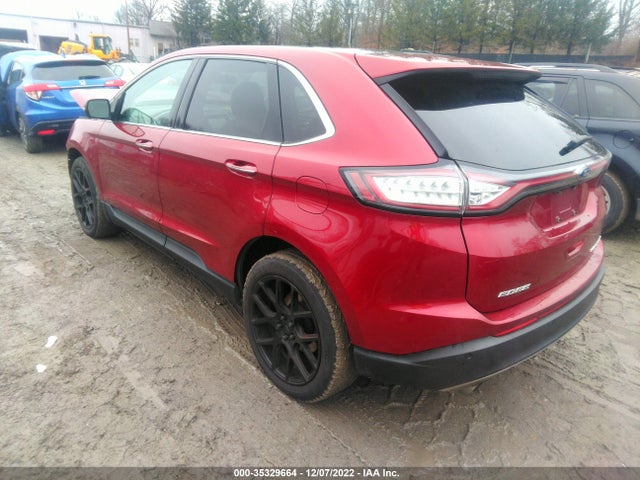 2017 FORD EDGE TITANIUM VIN: 2FMPK4K90HBC51151