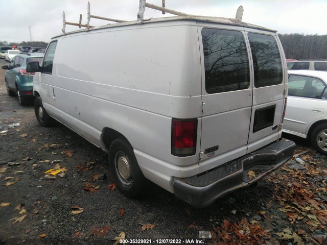 2001 FORD ECONOLINE CARGO VAN VIN: 1FTRE14271HB35196