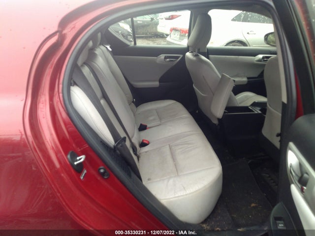 Lexus CT 200H 2011 JTHKD5BH5B2043851 Image 9