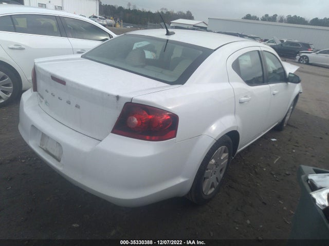 Dodge AVENGER SE 2014 1C3CDZAB8EN139958 Image 4