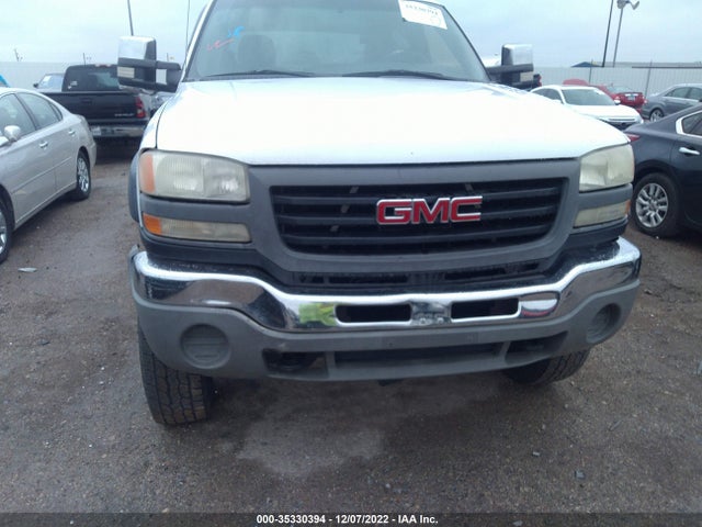2006 GMC SIERRA 2500HD WORK TRUCK VIN: 1GTHK23U26F271820