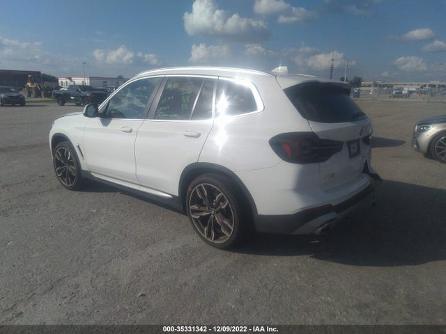 BMW X3 Sdrive30i 2022 аукцион фото