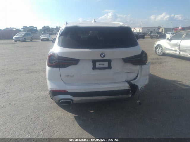 BMW X3 Sdrive30i 2022 аукцион фото