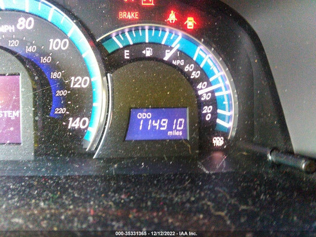 2012 TOYOTA CAMRY HYBRID XLE/LE VIN: 4T1BD1FK5CU042457