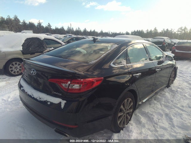 2016 HYUNDAI SONATA 2.4L LIMITED VIN: 5NPE34AF2GH430858