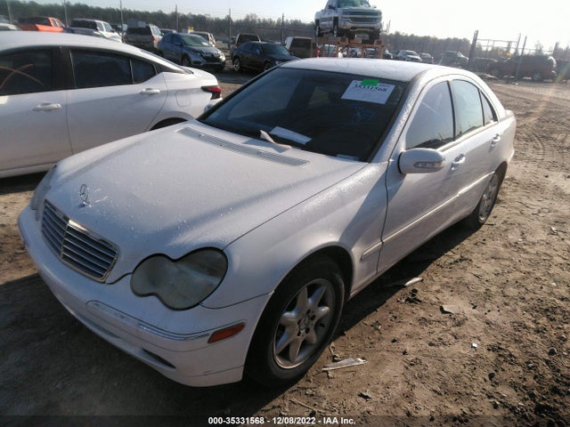 2002 MERCEDES-BENZ C CLASS VIN: WDBRF61J12F240866