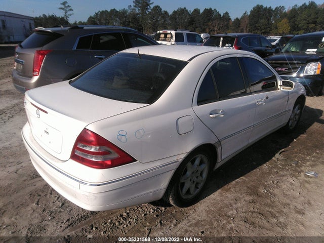 2002 MERCEDES-BENZ C CLASS VIN: WDBRF61J12F240866