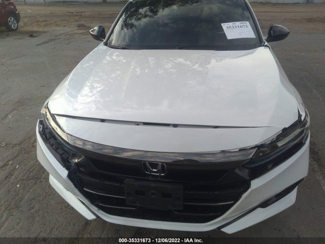 2021 HONDA ACCORD SEDAN SPORT VIN: 1HGCV1F34MA001692