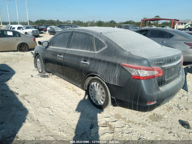 2013 NISSAN SENTRA SV VIN: 3N1AB7AP7DL658042
