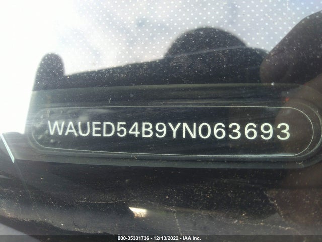WAUED54B9YN063693 Audi A6