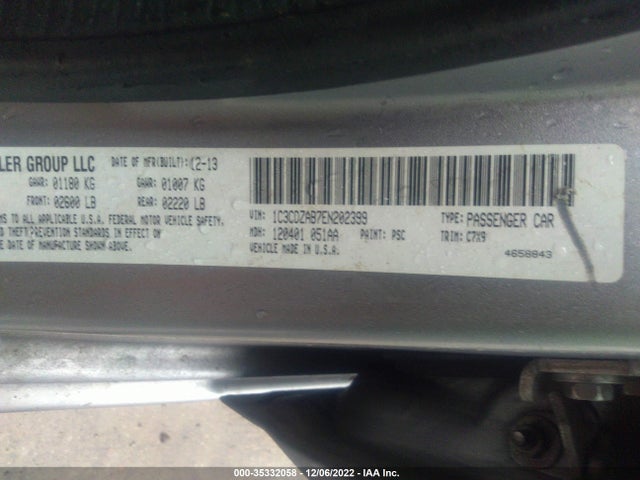 Dodge AVENGER SE 2014 1C3CDZAB7EN202399 Image 9
