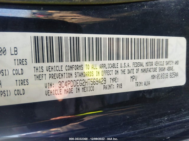 Dodge JOURNEY GT 2017 3C4PDDEG2HT569429 Image 13