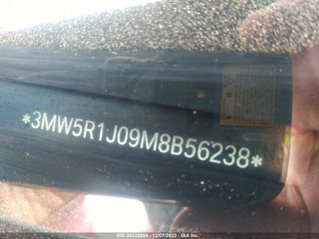 3MW5R1J09M8B56238 BMW 3 Series