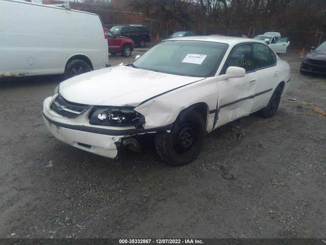 2002 CHEVROLET IMPALA VIN: 2G1WF55E729373175