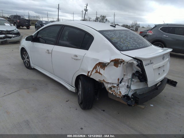 2012 NISSAN SENTRA 2.0 SR VIN: 3N1AB6AP0CL731311