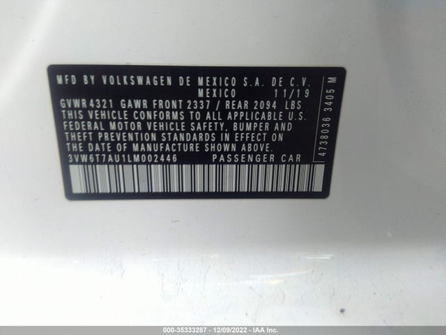 3VW6T7AU1LM002446 Volkswagen Golf Gti S/se/autobahn