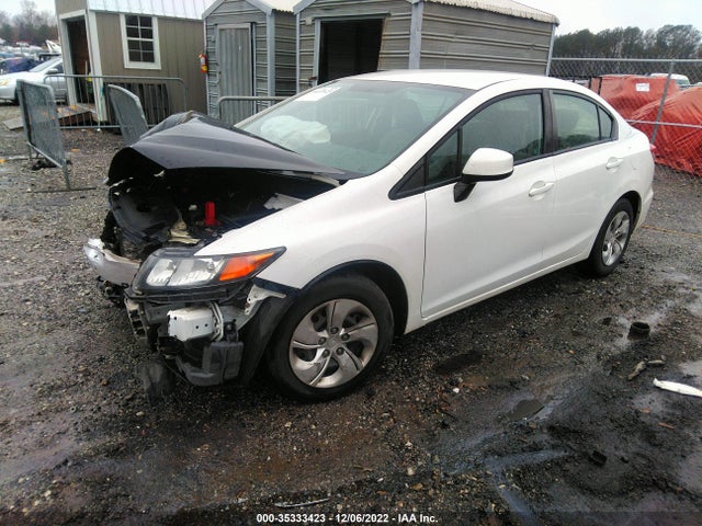 2013 HONDA CIVIC SDN LX VIN: 2HGFB2F55DH548565