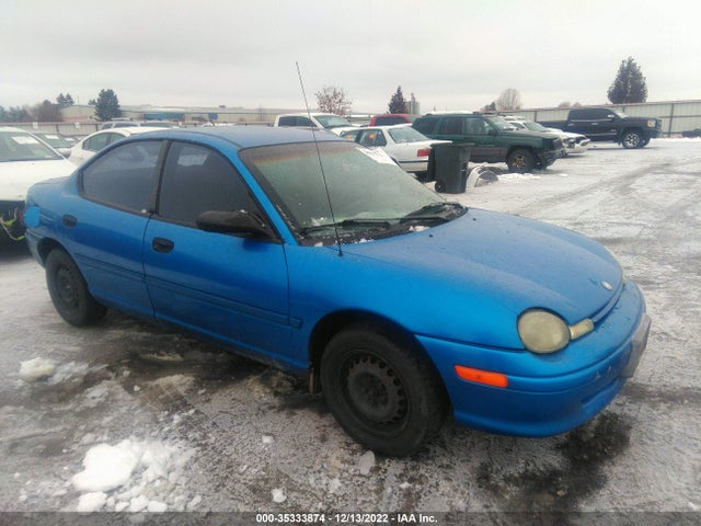 1999 PLYMOUTH NEON COMPETITION/HIGHLINE VIN: 1P3ES47CXXD154886