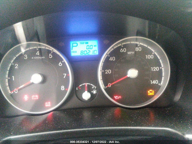 2010 HYUNDAI ACCENT GLS VIN: KMHCN4AC4AU493217