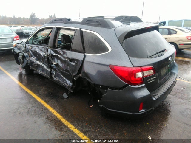 2017 SUBARU OUTBACK LIMITED VIN: 4S4BSANC6H3205274