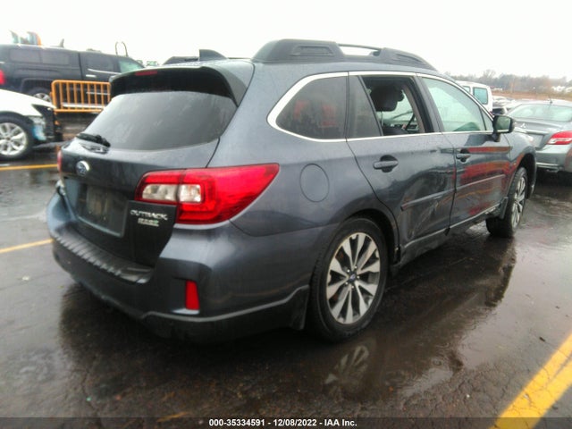 2017 SUBARU OUTBACK LIMITED VIN: 4S4BSANC6H3205274