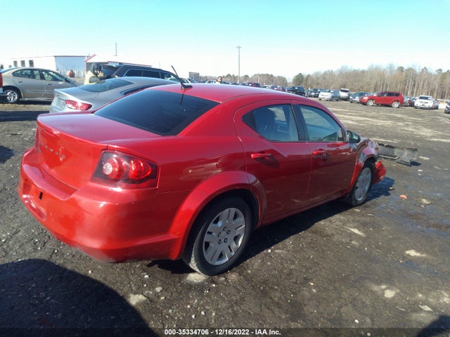 Dodge AVENGER SE 2014 1C3CDZAB9EN139967 Image 4