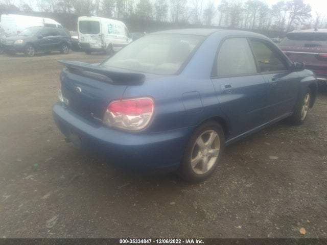 2007 SUBARU IMPREZA SEDAN I VIN: JF1GD61657H501931