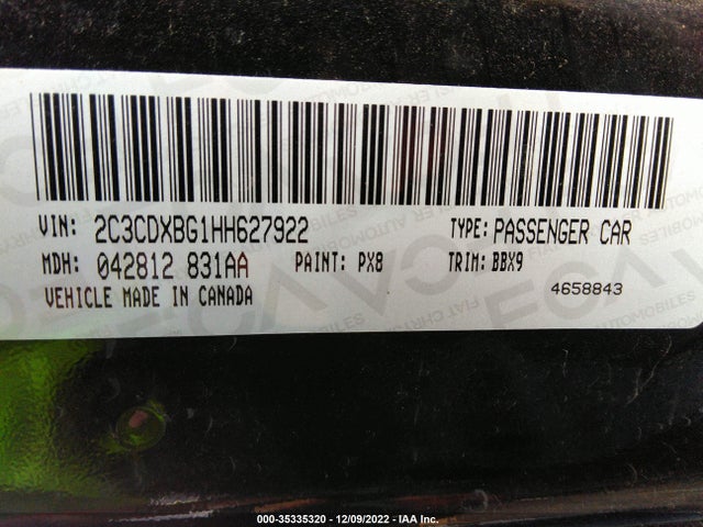 Dodge Charger Se 2017 2C3CDXBG1HH627922 Image 9