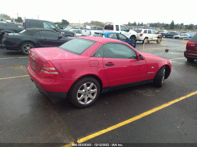 1998 MERCEDES-BENZ SLK-CLASS VIN: WDBKK47F7WF078400