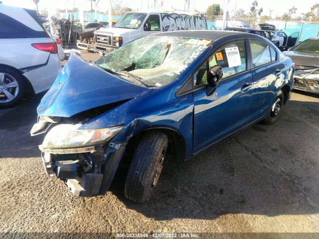 2014 HONDA CIVIC SEDAN LX VIN: 19XFB2F53EE253881