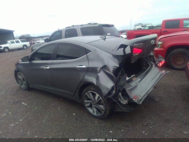 2014 HYUNDAI ELANTRA LIMITED VIN: 5NPDH4AE2EH490771