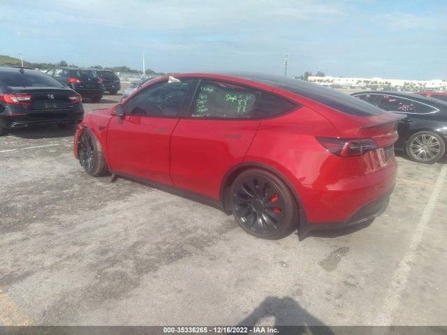 Tesla Model Y Performance 2022 7SAYGDEF2NF337722 Image 4