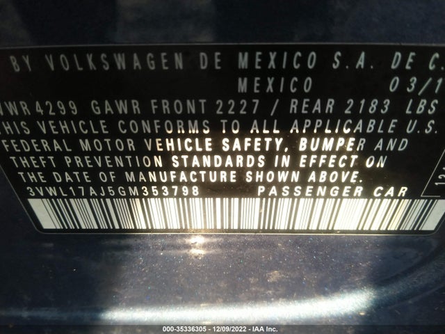 Volkswagen Jetta 2016 3VWL17AJ5GM353798 Image 14