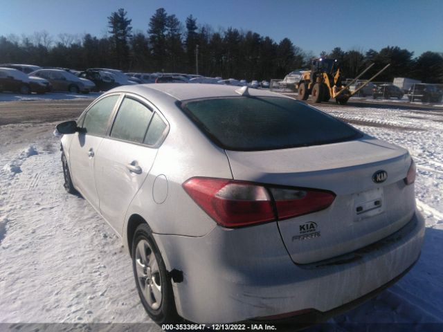 KNAFX4A66F5258421 KIA FORTE LX