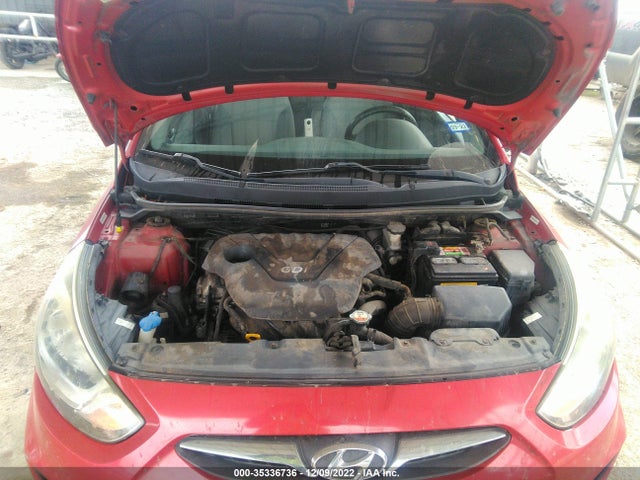 2012 HYUNDAI ACCENT GS VIN: KMHCT5AE3CU043882