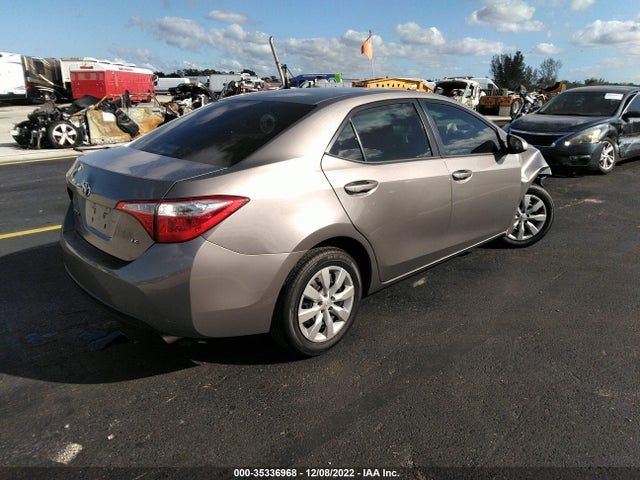 2015 TOYOTA COROLLA L/LE/S/S PLUS/LE PLUS VIN: 2T1BURHEXFC446219