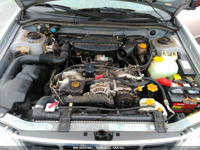 2000 SUBARU FORESTER S VIN: JF1SF6553YH711628