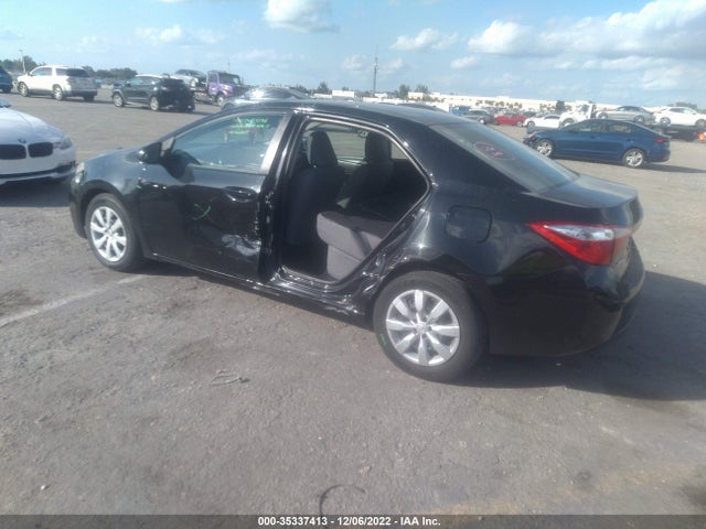 2015 TOYOTA COROLLA L/LE/S/S PLUS/LE PLUS VIN: 2T1BURHE3FC307274