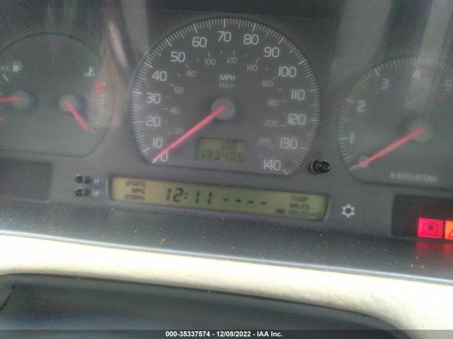2002 VOLVO C70 VIN: YV1NK53DX2J031579