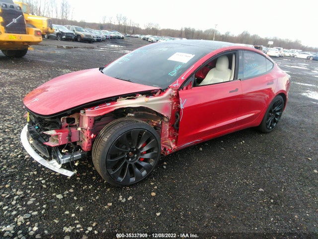 Tesla MODEL 3 2022 5YJ3E1EC2NF104215 Image 2