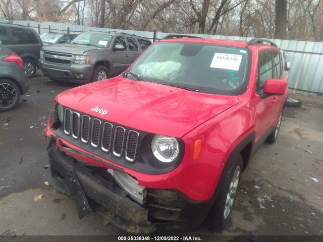 Продаж на аукціоні авто 2018 Jeep Renegade Latitude, vin: ZACCJABB2JPH97362, номер лоту: 35338348