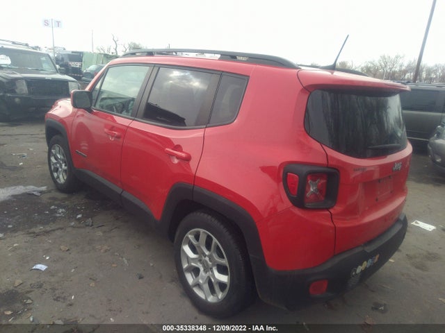 Продаж на аукціоні авто 2018 Jeep Renegade Latitude, vin: ZACCJABB2JPH97362, номер лоту: 35338348