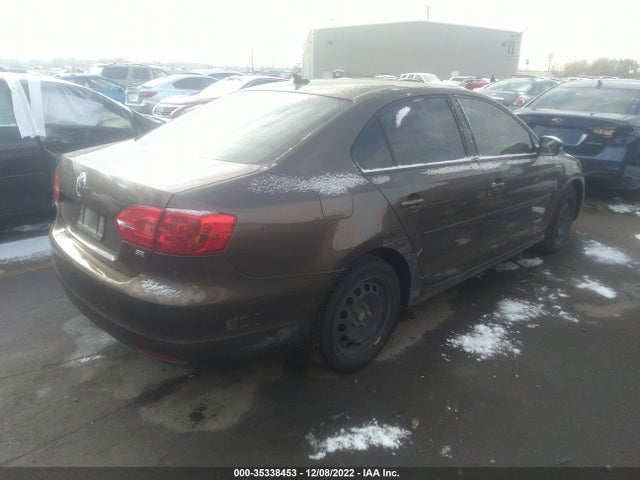 2014 VOLKSWAGEN JETTA SEDAN SE VIN: 3VWD07AJ6EM268036