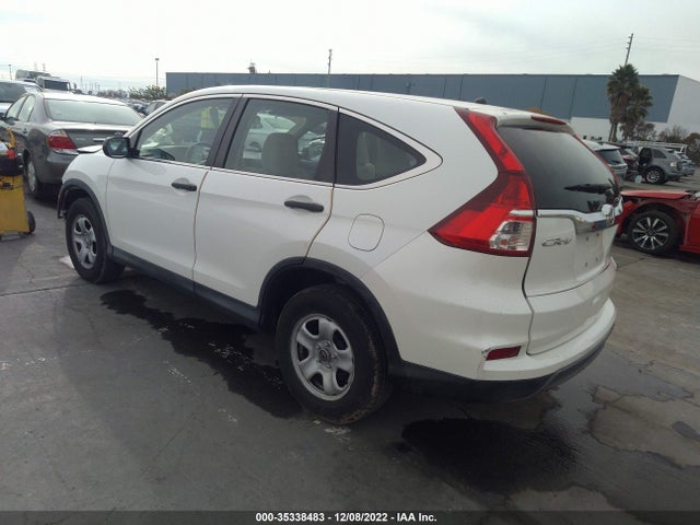 2015 HONDA CR-V LX VIN: 5J6RM3H36FL027202