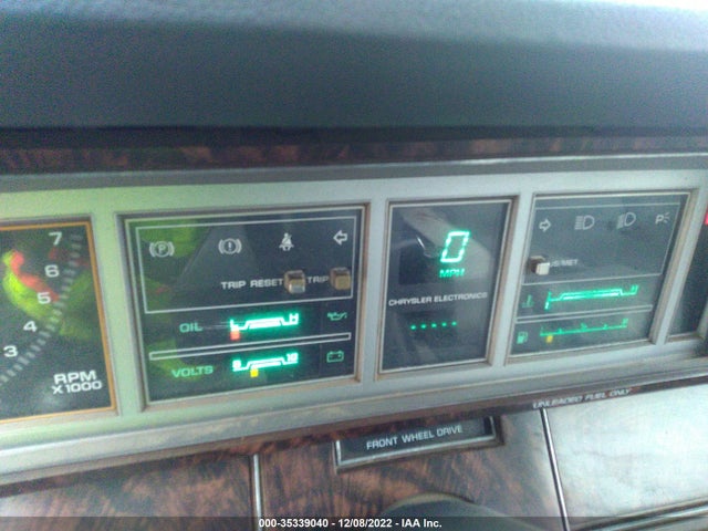 1985 DODGE 600 VIN: 1B3BV55E1FG260601